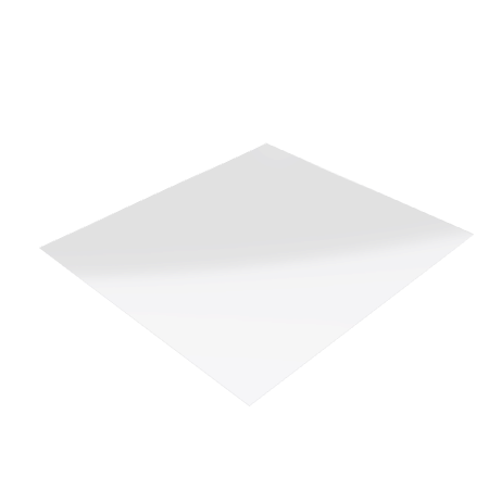 Découpe de Plexiglas Transparent 3mm | 855x976mm