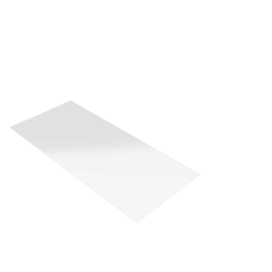 Découpe de Plexiglas Transparent 3mm | 863x371mm