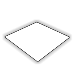 Découpe de Plexiglas Blanc Diffusant 3mm | 200x200mm