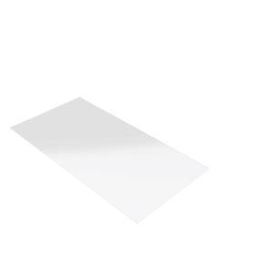 Découpe de Plexiglas Transparent 3mm | 985x494mm