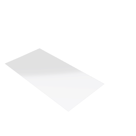 Découpe de Plexiglas Transparent 3mm | 985x494mm