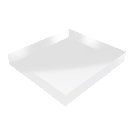 Découpe de Plexiglas Transparent 40mm | 212x236mm