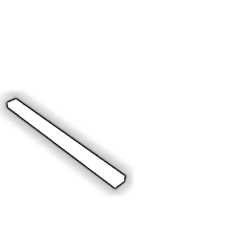 Découpe de Plexiglas Blanc Diffusant 10mm | 1600x90mm