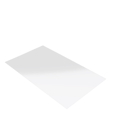 Découpe de Plexiglas Transparent 3mm | 348x200mm Découpe de Plexiglas Transparent 3mm | 348x200mm