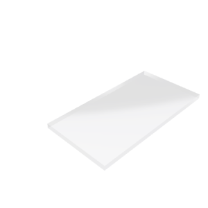 Découpe de Plexiglas Transparent 10mm | 250x500mm