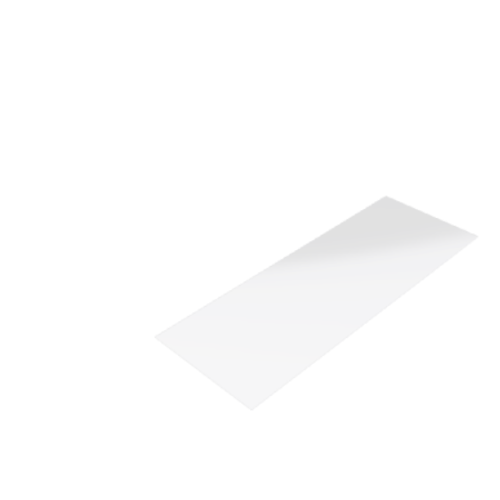 Découpe de Plexiglas Transparent 3mm | 1240x600mm