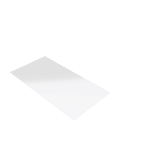 Découpe de Plexiglas Transparent 3mm | 218x100mm