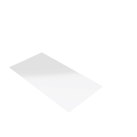 Découpe de Plexiglas Transparent 3mm | 218x100mm Découpe de Plexiglas Transparent 3mm | 218x100mm