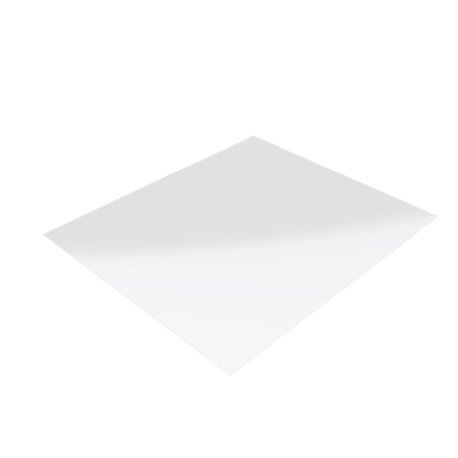 Découpe de Plexiglas Transparent 3mm | 614x737mm Découpe de Plexiglas Transparent 3mm | 614x737mm