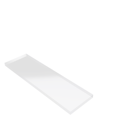 Découpe de Plexiglas Transparent 10mm | 1106x309mm