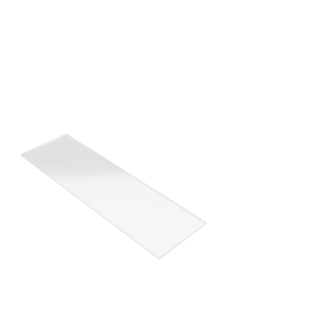 Découpe de Plexiglas Transparent 3mm | 1380x350mm Découpe de Plexiglas Transparent 3mm | 1380x350mm