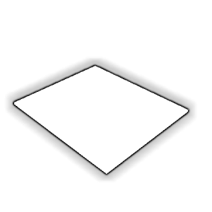 Découpe de Plexiglas Blanc Diffusant 4mm | 350x280mm