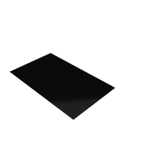 Découpe de Plexiglas Opaque Noir 3mm | 2000x1100mm