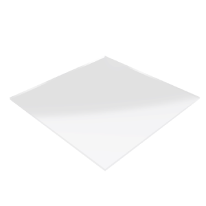 Découpe de Plexiglas Transparent 4mm | 422x422mm