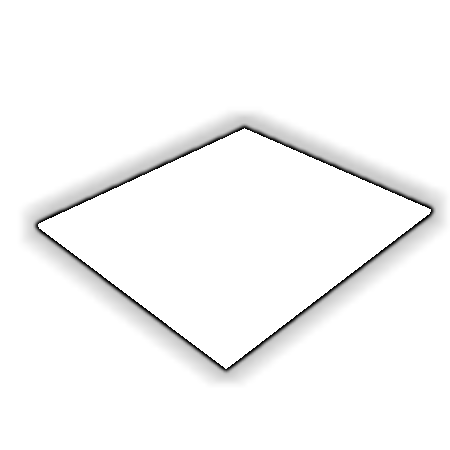 Découpe de Plexiglas Blanc Diffusant 4mm | 300x350mm