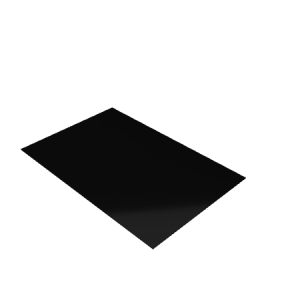 Découpe de Plexiglas Opaque Noir 3mm | 2000x1200mm