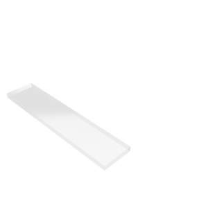 Découpe de Plexiglas Transparent 10mm | 1099x226mm