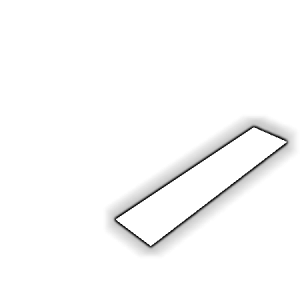 Découpe de Plexiglas Blanc Diffusant 3mm | 65x350mm