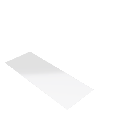 Découpe de Plexiglas Transparent 3mm | 850x300mm Découpe de Plexiglas Transparent 3mm | 850x300mm