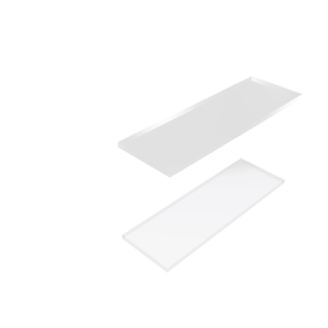 Découpe de Plexiglas Transparent 5mm | 70x50mm