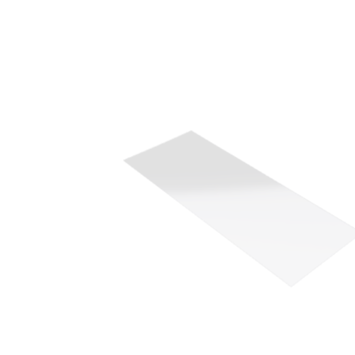 Découpe de Plexiglas Transparent 3mm | 849x300mm