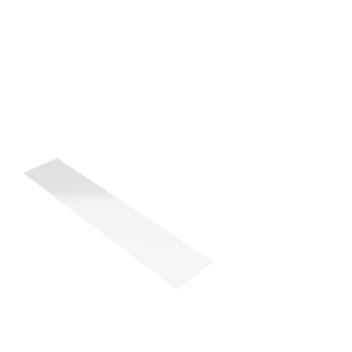 Découpe de Plexiglas Transparent 3mm | 2490x400mm