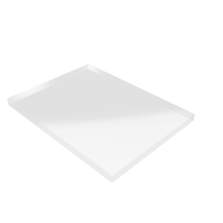 Découpe de Plexiglas Transparent 15mm | 200x150mm Découpe de Plexiglas Transparent 15mm | 200x150mm