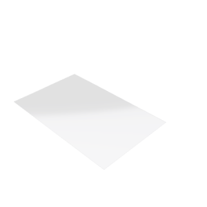 Découpe de Plexiglas Transparent 3mm | 60x35mm