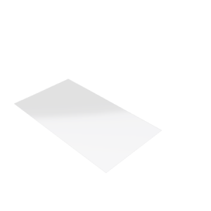 Découpe de Plexiglas Transparent 3mm | 100x50mm