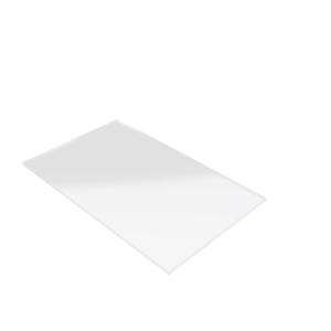 Découpe de Plexiglas Transparent 4mm | 500x280mm
