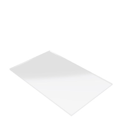 Découpe de Plexiglas Transparent 4mm | 500x280mm Découpe de Plexiglas Transparent 4mm | 500x280mm