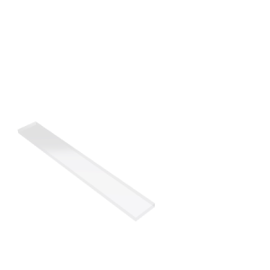 Découpe de Plexiglas Transparent 6mm | 212x23mm