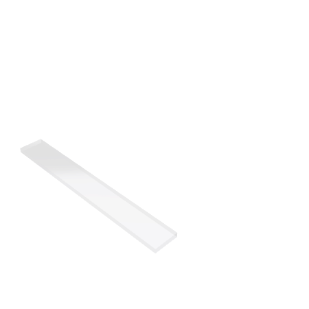 Découpe de Plexiglas Transparent 6mm | 212x23mm