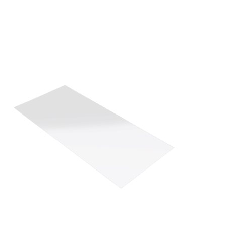 Découpe de Plexiglas Transparent 3mm | 468x200mm