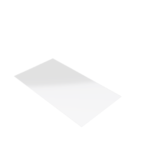Découpe de Polycarbonate Incassable 3mm | 211x97mm