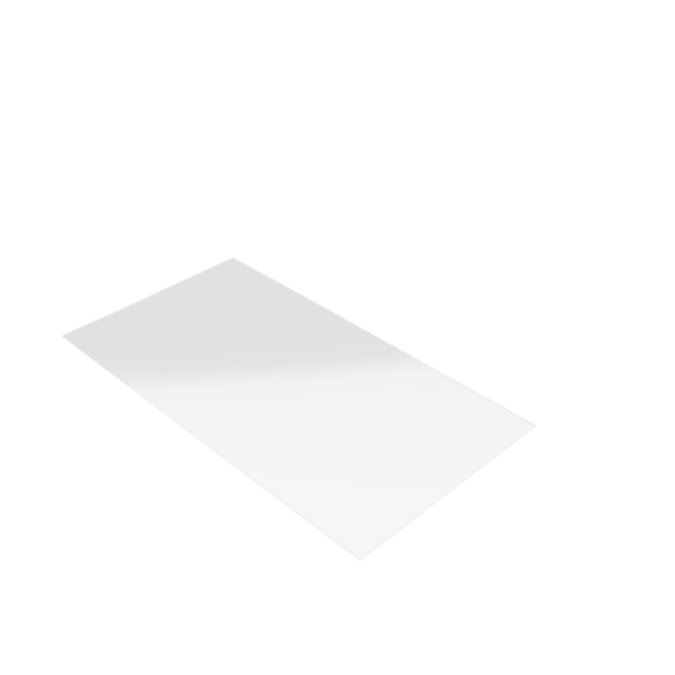 Découpe de Polycarbonate Incassable 3mm | 211x97mm Découpe de Polycarbonate Incassable 3mm | 211x97mm