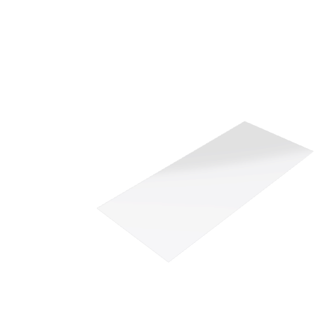 Découpe de Plexiglas Transparent 3mm | 1100x2780mm