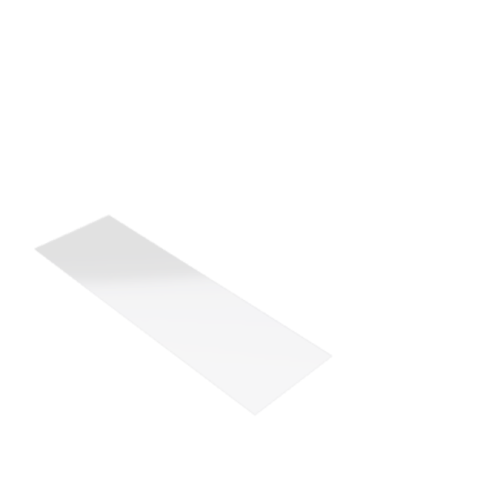 Découpe de Plexiglas Transparent 3mm | 1902x500mm