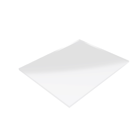 Découpe de Plexiglas Transparent 6mm | 283x369mm