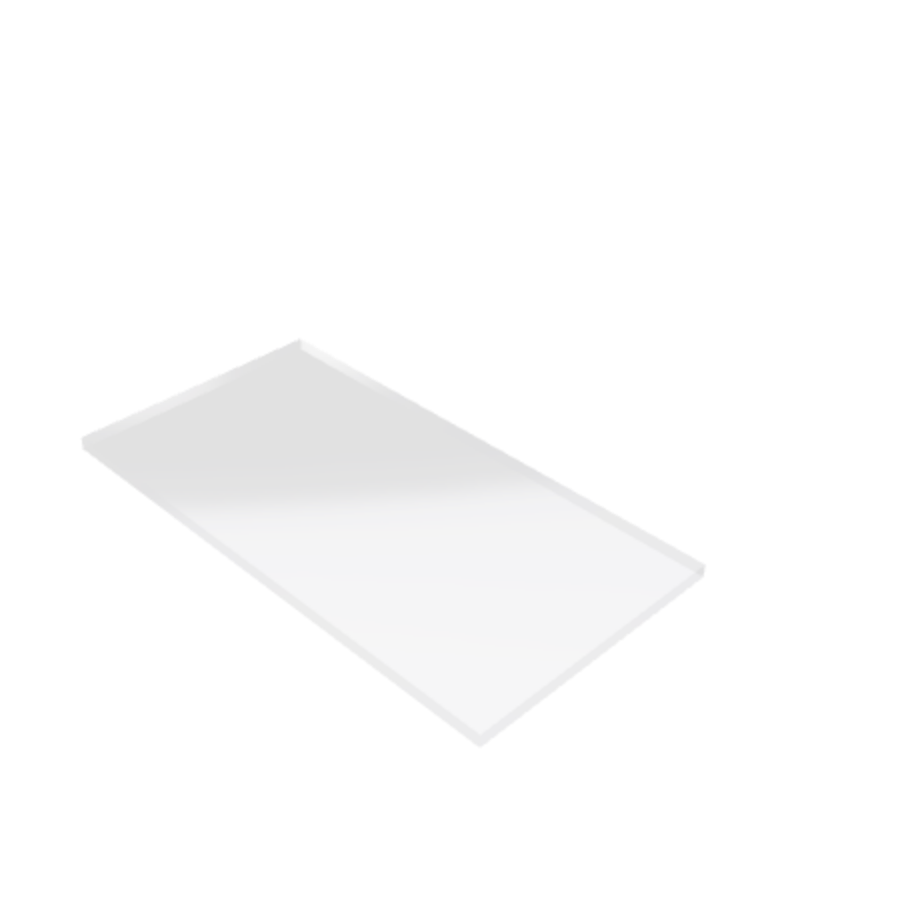 Découpe de Plexiglas Transparent 6mm | 1293x593mm Découpe de Plexiglas Transparent 6mm | 1293x593mm
