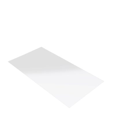 Découpe de Plexiglas Transparent 3mm | 600x300mm
