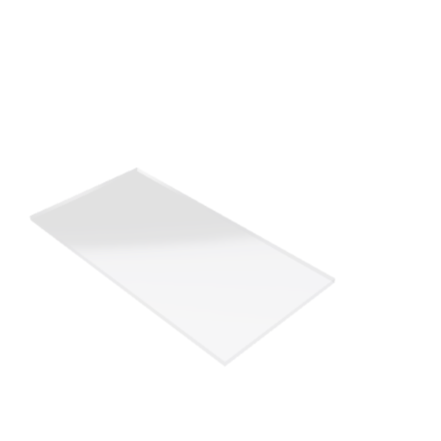 Découpe de Polycarbonate Incassable 4mm | 1293x593mm Découpe de Polycarbonate Incassable 4mm | 1293x593mm