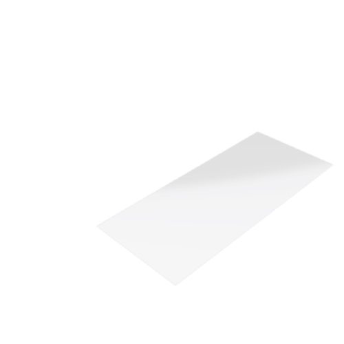 Découpe de Plexiglas Transparent 3mm | 1912x500mm