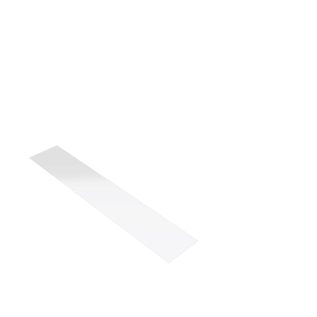 Découpe de Plexiglas Transparent 3mm | 1036x150mm