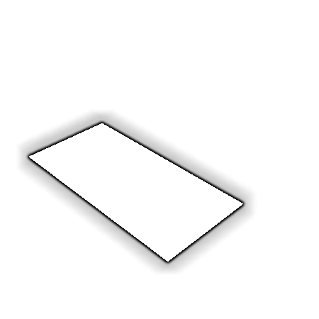 Découpe de Plexiglas Blanc Diffusant 3mm | 80x35mm