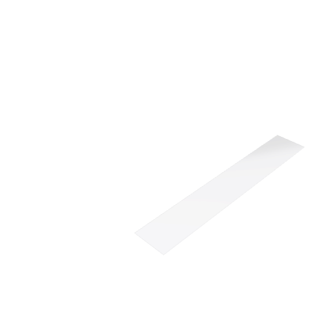 Découpe de Plexiglas Transparent 3mm | 130x900mm