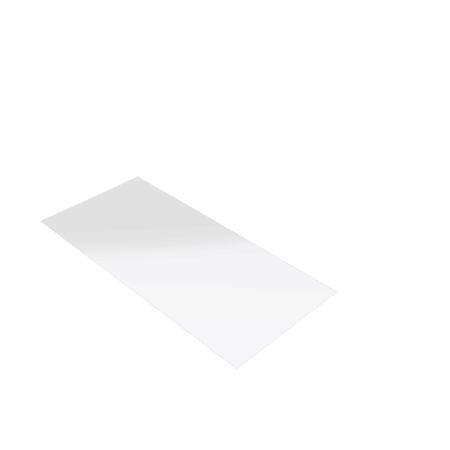 Découpe de Plexiglas Transparent 3mm | 1100x450mm