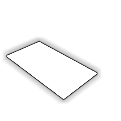 Découpe de Plexiglas Blanc Diffusant 4mm | 1192x621mm