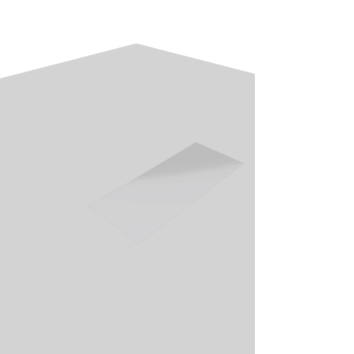 Découpe de Plexiglas Transparent 3mm | 757x2000mm