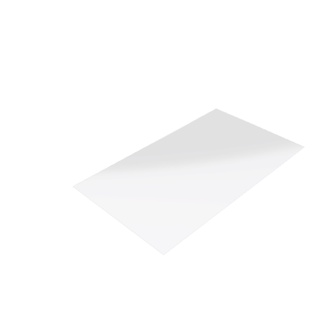 Découpe de Plexiglas Transparent 3mm | 200x368mm Découpe de Plexiglas Transparent 3mm | 200x368mm